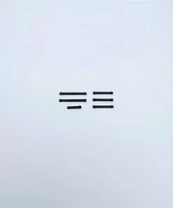 1RC Racing Radius Rods, Black, 1/18 LM