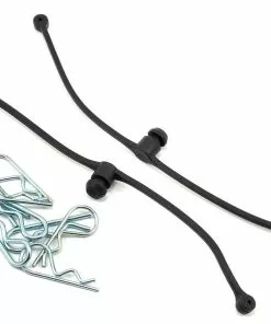 Du-Bro 2245 Body Klip Retainers W/Body Clips (Black)