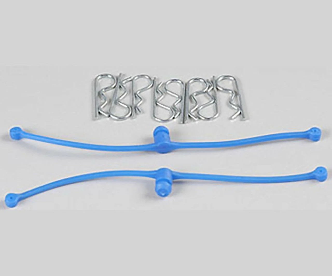 Du-Bro 2249 Body Klip Retainers W/Body Clips (Blue)
