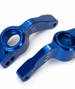 Traxxas 6455 Aluminum Rear Axle Carrier Set (Blue), XO-1