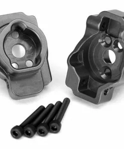 Traxxas 8256A TRX-4 Rear Portal Drive Axle Mount Anodized Aluminum (Charcoal Gray)