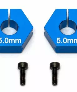 Team Associated 5.0mm Aluminum Factory Team Clamping Rear Hex (2)