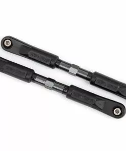 Traxxas 9547A Camber Links, Front, Sledge (TUBES Dark Titanium-anodized, 7075-T6 Aluminum, Stronger Than Titanium) (117mm) (2)/ Rod Ends, Assembled With Steel Hollow Balls (4)/ Aluminum Wrench, 8mm (1)