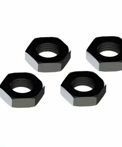Arrma 310449 17mm Aluminum Wheel Nut (6S BLX) (Black) (4)