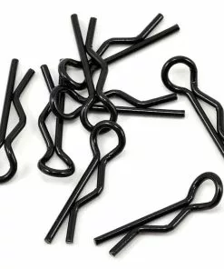 Core RC CR060 Small 1/10 Scale Body Clip (Black) (8)