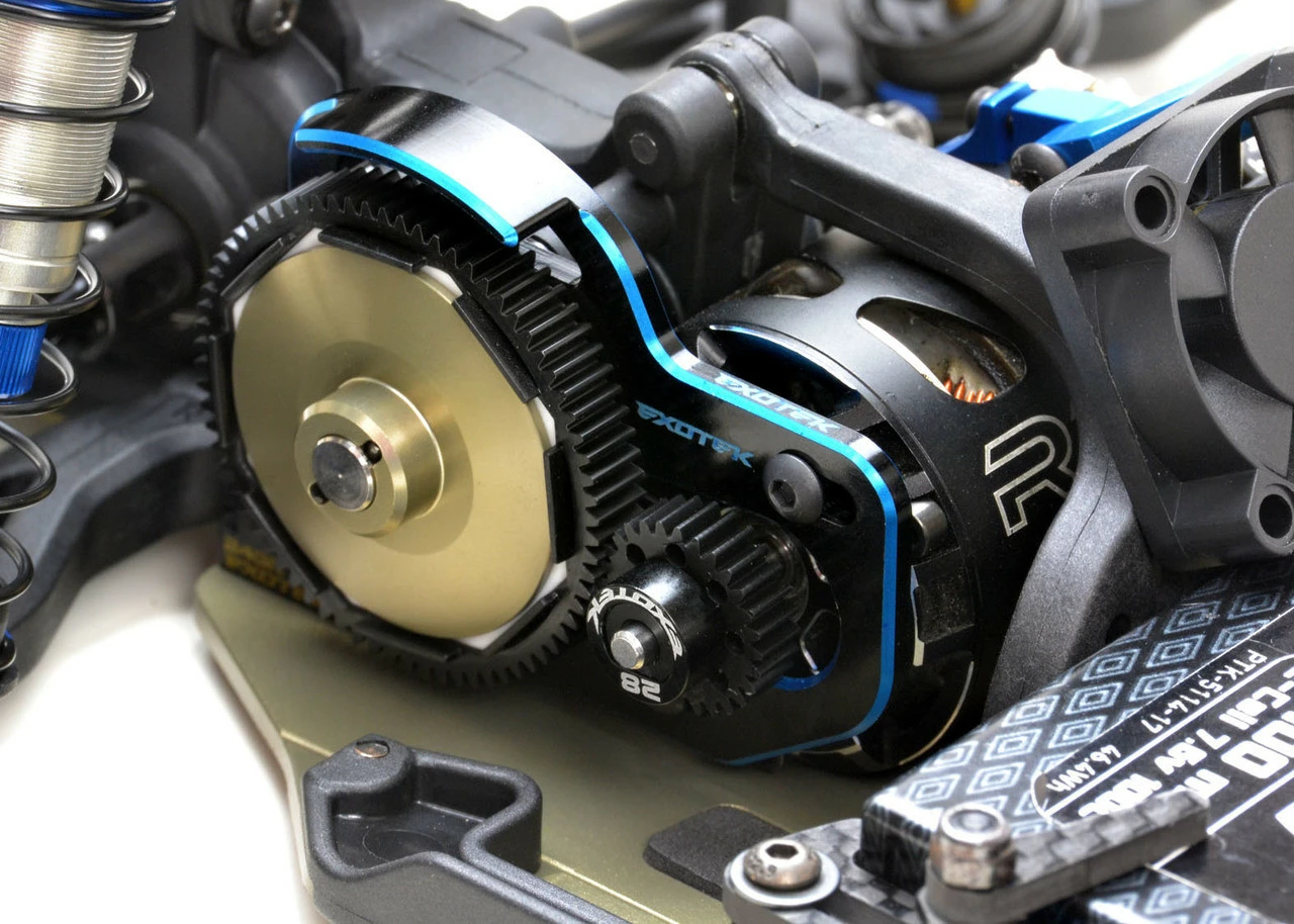 Exotek 1845 B6.1/T6.1/SC6.1 Titanium Slipper Shaft - Image 2