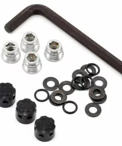 Gmade 1.9 RH03 Wheel Hub Set (Black) (4) 70134