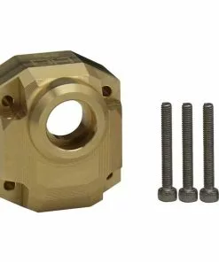 Hot Racing Brass 88g Currie F9 Portal Axle 3rd Member UTB