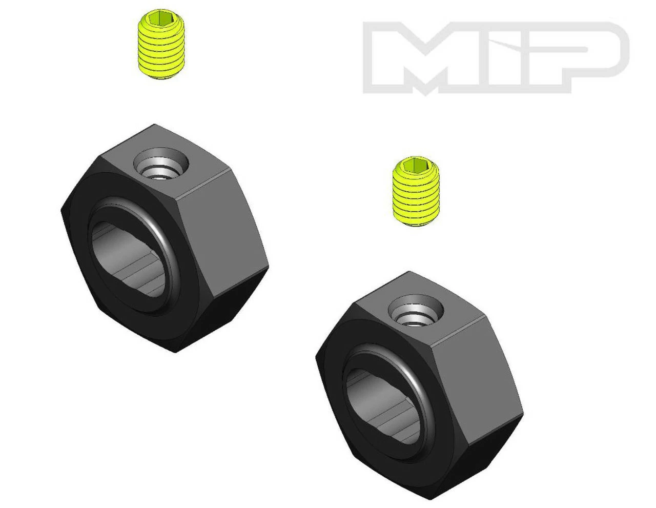 MIP 12140 12mm X-DUTY Keyed CVD Hex Adapter Set (2) - Image 2