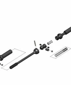 MIP 18325 Center Drive 12.3" Wheelbase (Axial SCX10 II Kit)