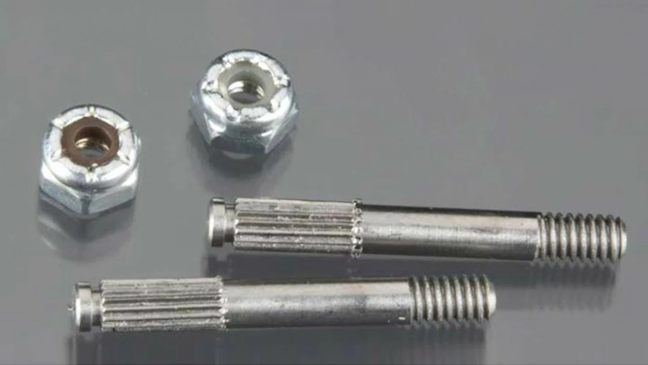 RJ Speed 5364 Threaded Stub Axles W/Nuts (2)