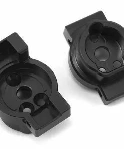 ST Racing Concepts ST Racing Traxxas TRX-4 Brass Rear Axle Portal Mounts (Black) (2)