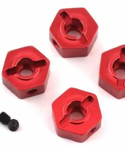 ST Racing Concepts ST Racing 42069R Aluminum Hex Adapters (4) (Red), Enduro