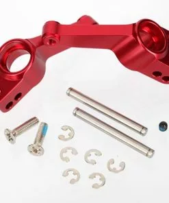 Traxxas 1952A Rear Stub Axle Carriers (Slash 4x4) (Red) (2)