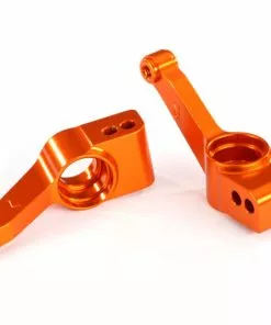 Traxxas 1952T Rear Stub Axle Carriers (Slash 4x4) (Orange) (2)