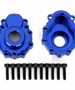 Traxxas 8251X TRX-4 Front/Rear Outer Portal Drive Housing Anodized Aluminum (Blue) (2)