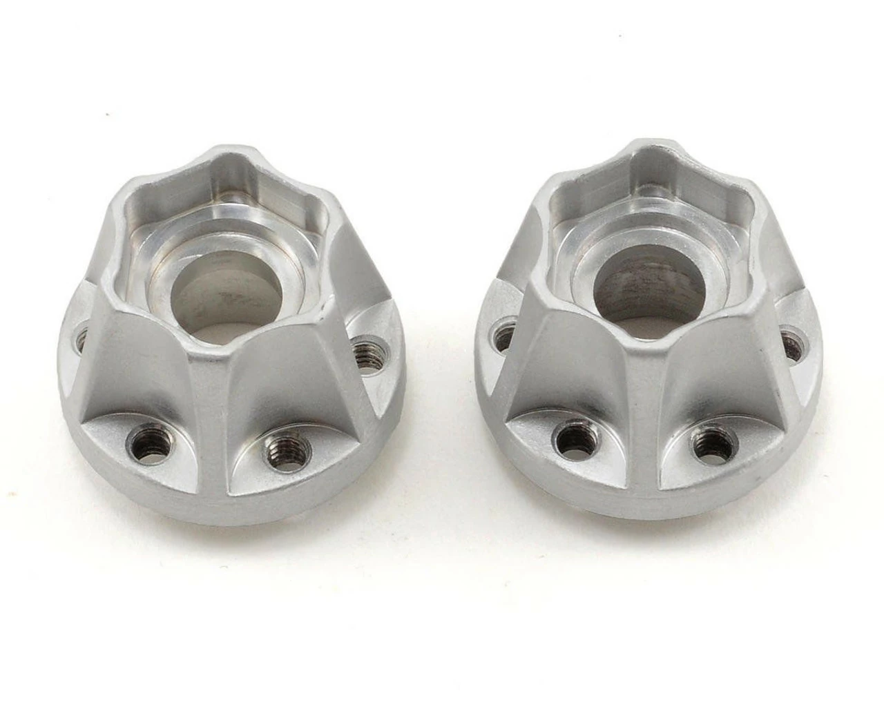 Vanquish Products Vanquish 01039 SLW Hex Hub Set (600) (Silver) (2)