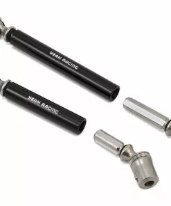 Yeah Racing 015BK Stainless Steel Front & Rear Center Shaft (Traxxas TRX-4) (Black)