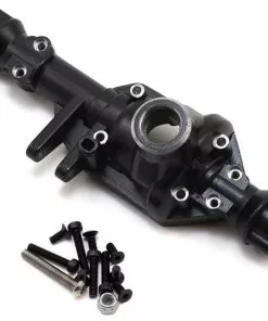 Yeah Racing 4045BK Traxxas TRX-4 Alloy Front Axle Housing (Black) (Titanium Coated)