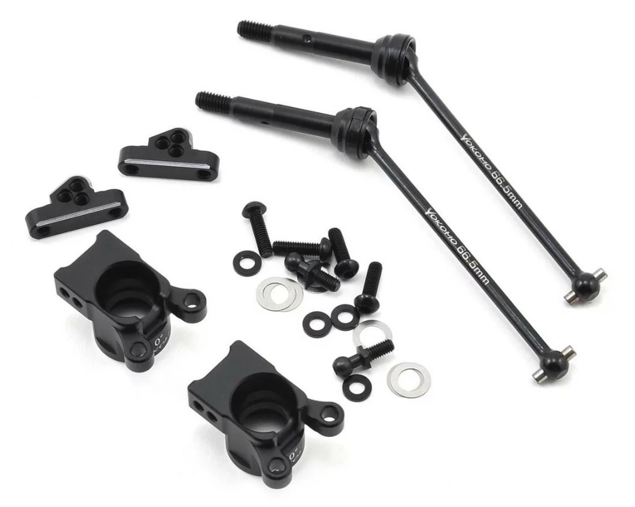 Yokomo Z2-415RS Aluminum Offset Rear Hub Carrier Set (0 Degree)