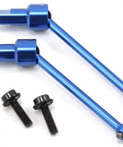 Traxxas 7650R Latrax Aluminum Front/Rear Driveshaft (2), Blue, 1/18 Teton