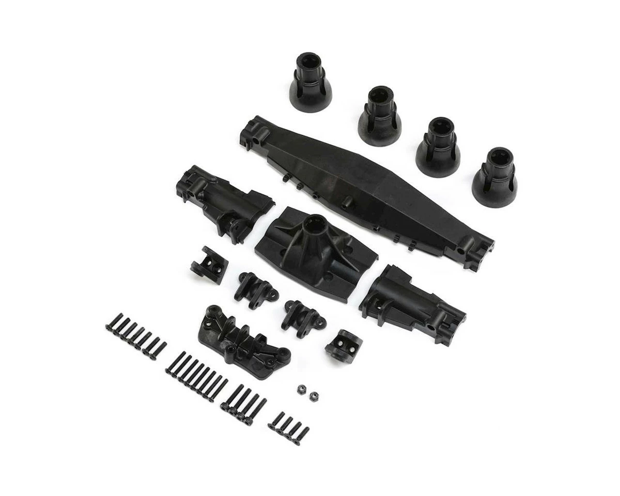 Losi 242030 Axle Housing Set Complete, Rear: LMT