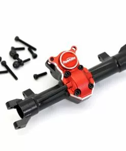 Power Hobby Alumiunum Front Axle Diff Housing W/ Worm Gear Cover, Fits Axial SCX24