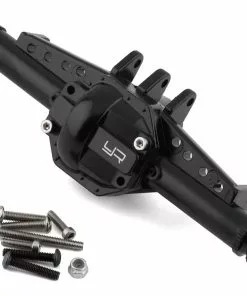 Yeah Racing Axial SCX10 II Front/Rear Aluminum Axle Housing (Black)
